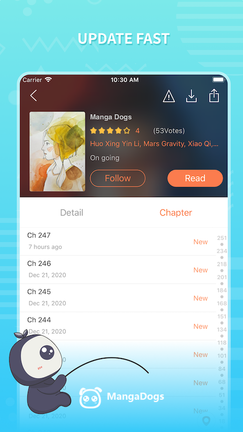 Manga Dogs – discuss manga online (MOD APK, VIP) v10.2.0 2